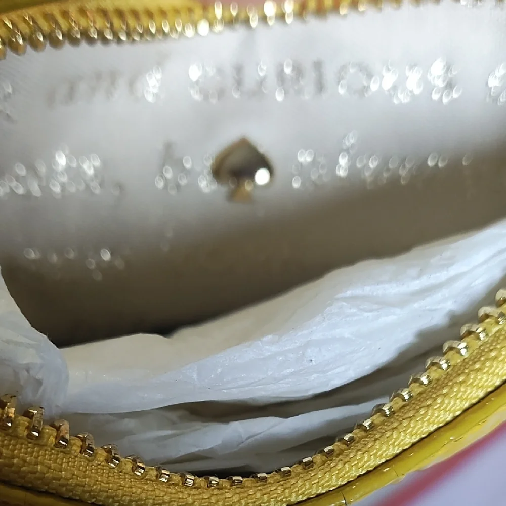 Kate Spade Yellow Patent Leather‎ Clutch